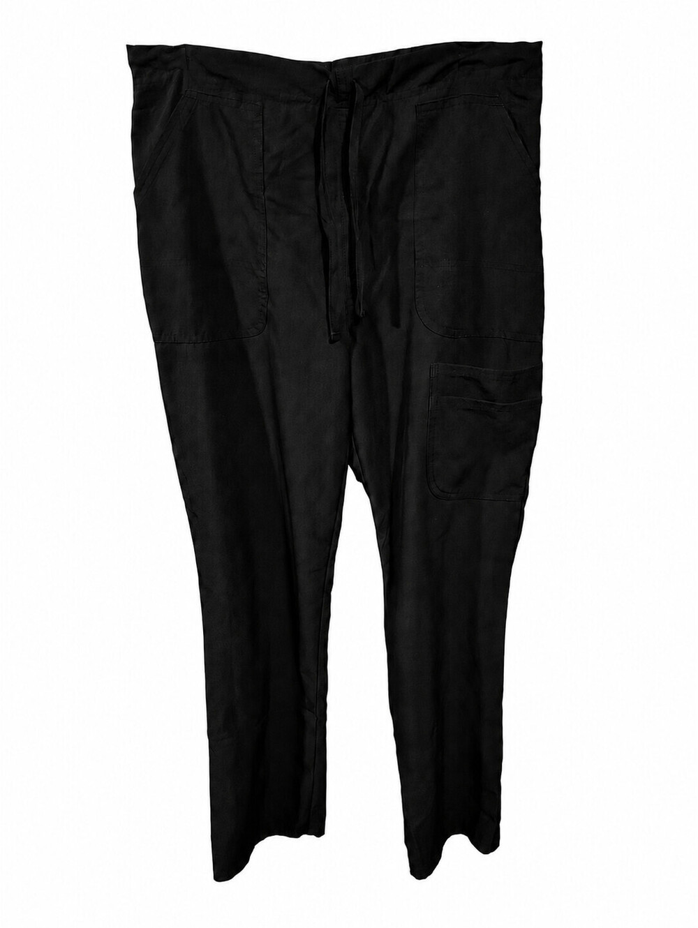 Black Scrubs Scrubstax Pants & Landau Top Size Small - Picture 3 of 3